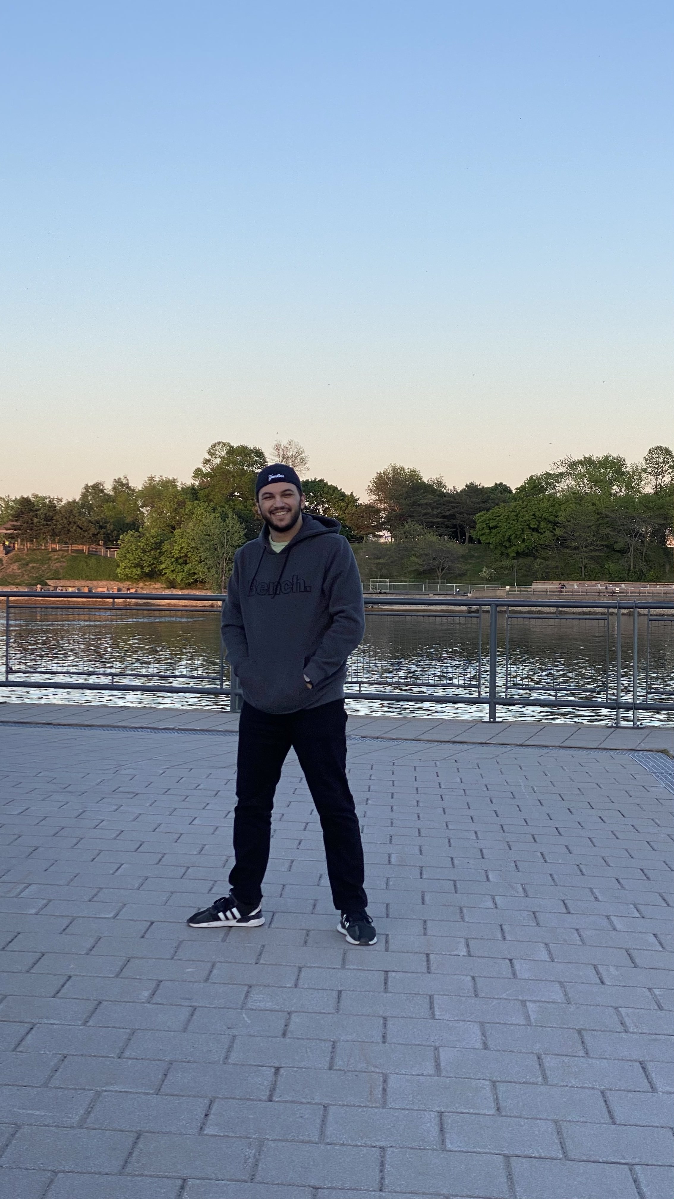 Shadi at the waterfront